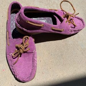 Pink sperry top sider